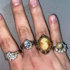 Vintage rings. Size 7.